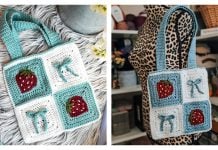 Bow So Sweet Tote Free Crochet Pattern and Video Tutorial
