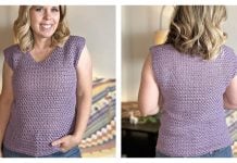 Easy Mesh Tee Free Crochet Pattern