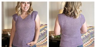 Easy Mesh Tee Free Crochet Pattern