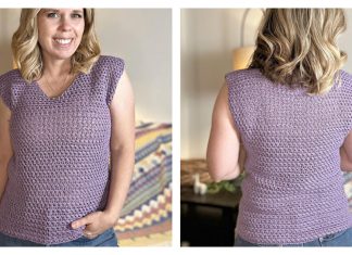 Easy Mesh Tee Free Crochet Pattern