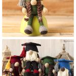 Graduation Gnome Free Crochet Pattern