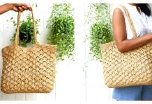 Holiday Raffia Bag Free Crochet Pattern and Video Tutorial