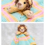 Hug Me Lion Lovey Free Crochet Pattern