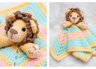 Hug Me Lion Lovey Free Crochet Pattern Hug Me Lion Lovey Free Crochet Pattern