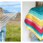 Izabela Shawl Free Crochet Pattern and Video Tutorial
