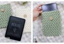 Kindle Sleeve Free Crochet Pattern and Video Tutorial