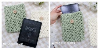 Kindle Sleeve Free Crochet Pattern and Video Tutorial