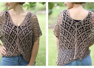 Lacy Garden Top Free Crochet Pattern Lacy Garden Top Free Crochet Pattern