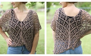 Lacy Garden Top Free Crochet Pattern