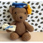 Little Graduate Bear Free Crochet Pattern