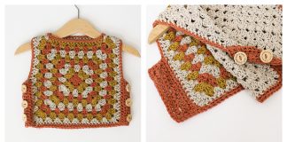 Little Granny Vest Free Crochet Pattern