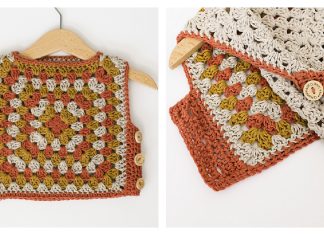 Little Granny Vest Free Crochet Pattern