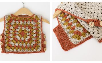 Little Granny Vest Free Crochet Pattern