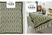 Lonesome Pines Throw Free Crochet Pattern