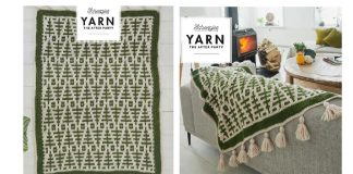 Lonesome Pines Throw Free Crochet Pattern