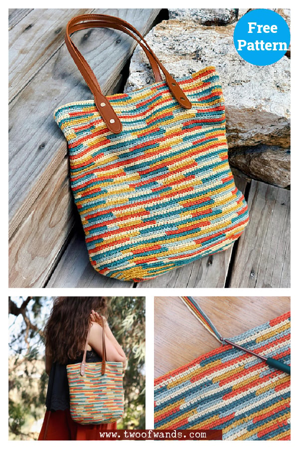 Method Tote Free Crochet Pattern