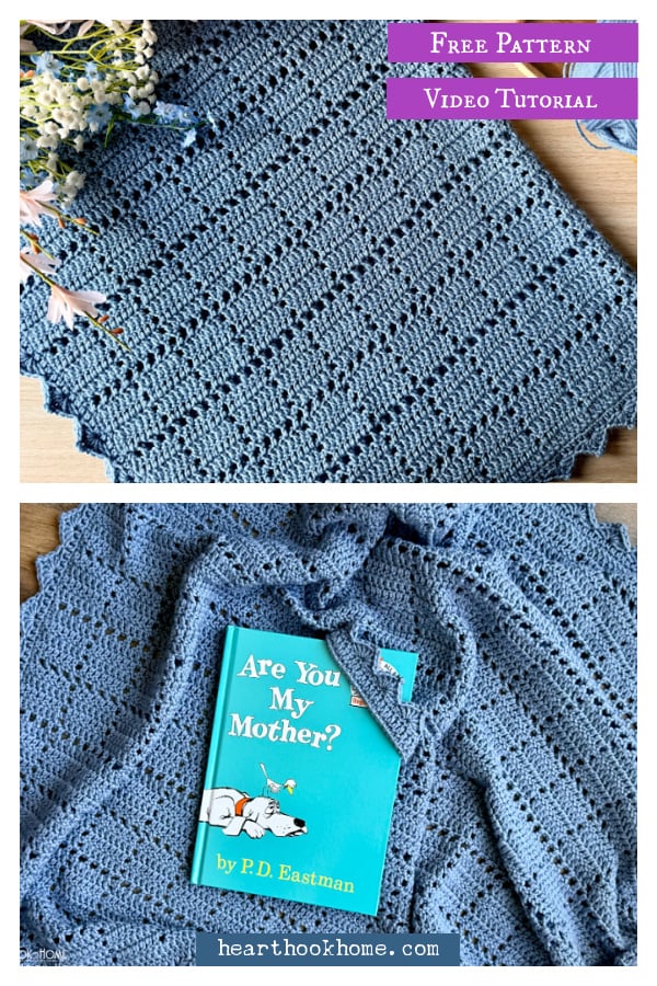 Miguel Blanket Free Crochet Pattern and Video Tutorial