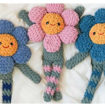 Petal Pals No-Sew Free Crochet Pattern