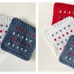 Summer Celebration Hot Pads Free Crochet Pattern