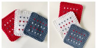 Summer Celebration Hot Pads Free Crochet Pattern