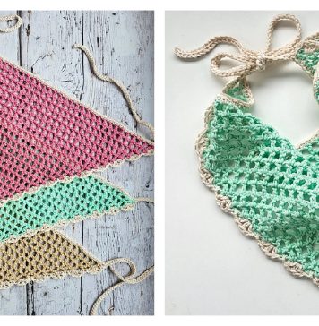 Summer Lace Bandana Free Crochet Pattern