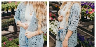 Suvi Summer Cardigan Free Crochet Pattern