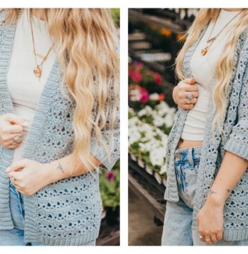 Suvi Summer Cardigan Free Crochet Pattern