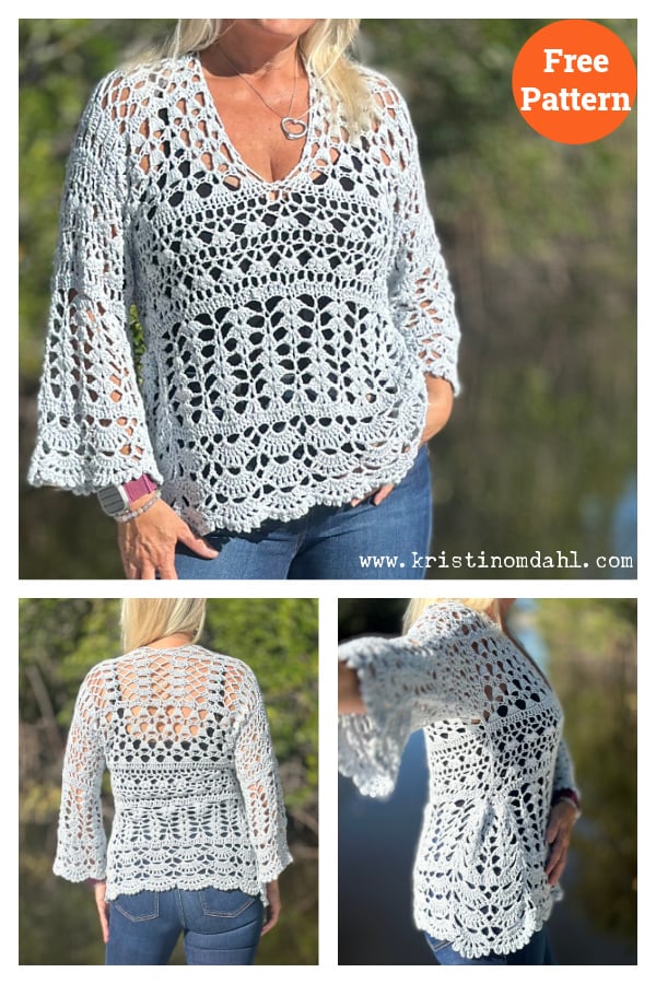 Tiana Tunic Free Crochet Pattern