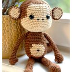Cute Monkey Amigurumi Free Crochet Pattern