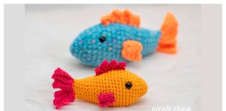 Finley the Fish Amigurumi Free Crochet Pattern