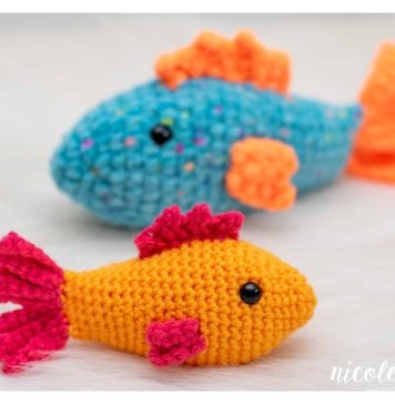Finley the Fish Amigurumi Free Crochet Pattern