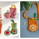 Foldable Water Bottle Bag Crochet Patterns