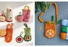 Foldable Water Bottle Bag Crochet Patterns