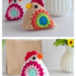 Granny Square Chicken Free Crochet Pattern