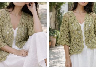 Hexagon Cardigan Free Crochet Pattern and Video Tutorial Hexagon Cardigan Free Crochet Pattern and Video Tutorial