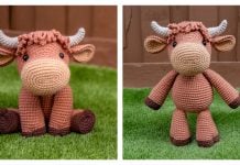 Holly the Highland Cow Amigurumi Free Crochet Pattern Holly the Highland Cow Amigurumi Free Crochet Pattern