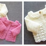 Lotus Shells Baby Jacket Free Crochet Pattern