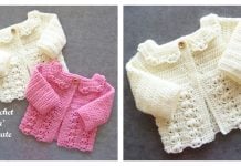 Lotus Shells Baby Jacket Free Crochet Pattern Lotus Shells Baby Jacket Free Crochet Pattern