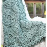 Octagon Lace Throw Free Crochet Pattern