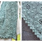 Octagon Lace Throw Free Crochet Pattern