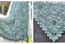 Octagon Lace Throw Free Crochet Pattern