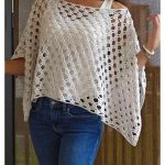 Sierra Sun Poncho Free Crochet Pattern