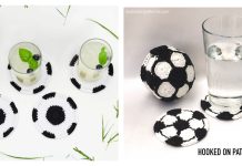 Soccer Ball Coaster Crochet Patterns
