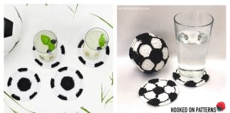 Soccer Ball Coaster Crochet Patterns