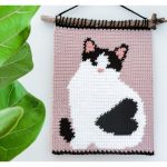 Sweetheart Kitty Tapestry Free Crochet Pattern