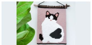 Sweetheart Kitty Tapestry Free Crochet Pattern