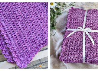 Textured Star Stitch Baby Blanket Free Crochet Pattern Textured Star Stitch Baby Blanket Free Crochet Pattern