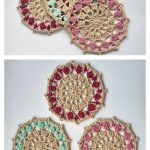 Vintage Lace Coaster Free Crochet Pattern