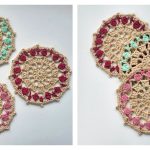 Vintage Lace Coaster Free Crochet Pattern