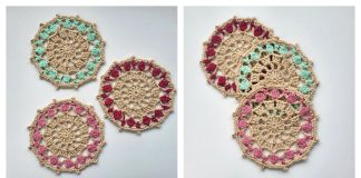 Vintage Lace Coaster Free Crochet Pattern